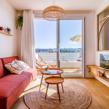 Avant/Après : Budget maîtrisé dans 25 m2 en bord de mer