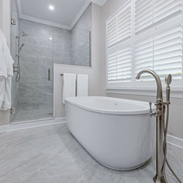 Transitional Bathroom Remodel Pinehurst, NC