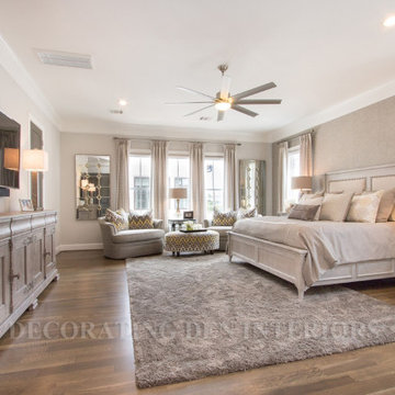 Transitional, Blingy, Casual Elegance - Master Bedroom