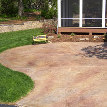 Stamped concrete