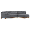 Apt2B Marco 2-Piece Sectional Sofa, Rhino, Chaise on Right