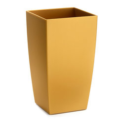 Plastic Fiori Algarve Planter - Gold - Outdoor Plant Pots & Planters