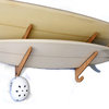 Bamboo Surfboard Rack - Kaua'i Series, Bamboo, Duo