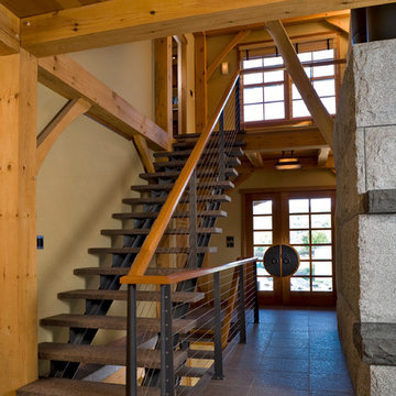 Custom Modern Steel Stairs