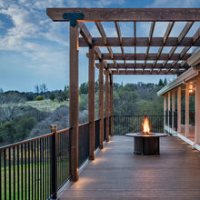 deck with pergola