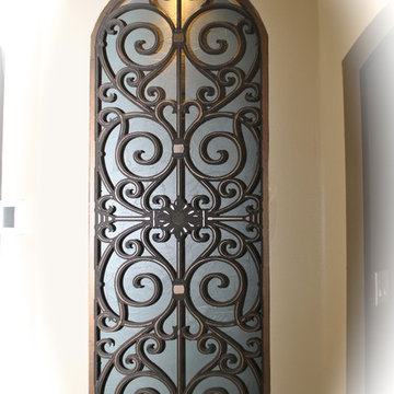 Tableaux and Faux Iron Art Niche
