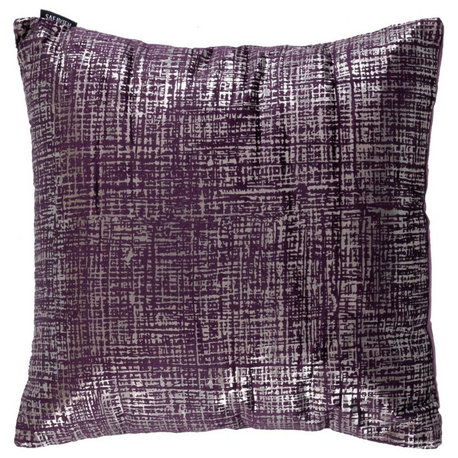 Prenlia Pillow Silver/Purple Safavieh