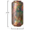 Oxidized Copper Finish Metal Vase