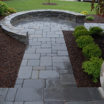 Tumbled bluestone