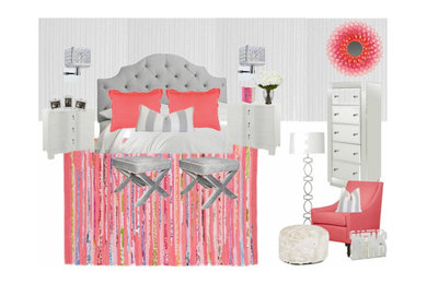 Girl's Bedroom - Mood Board