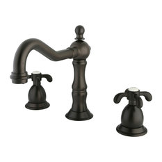 French Country Bathroom Faucets Houzz Kingston Br Ks1975tx French Country Widespread Lavatory Faucet Oil Rubbed Broze Bathroom Sink Faucets