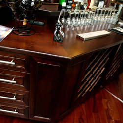 2013 White Rock - Wine And Bar Cabinets