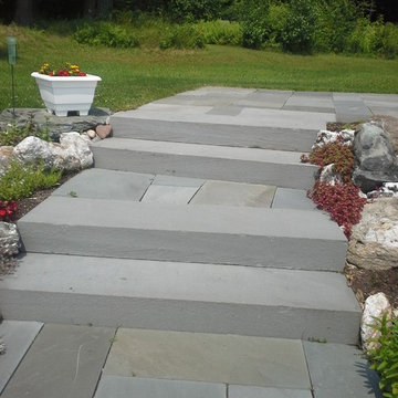 Mike Stone's landscaping projects