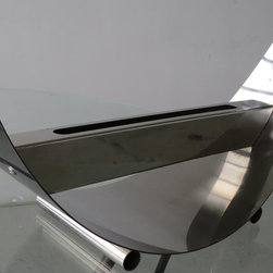 "Zen" Modern Table Top Ventless Ethanol Fireplace - Tabletop Fireplaces