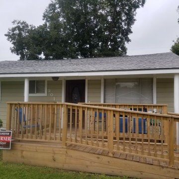 Wood Fence Install