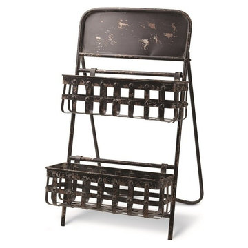 Lattice Basket Folding Stand