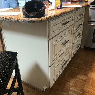 Kitchen Refacing Project (BEFORE PHOTO)