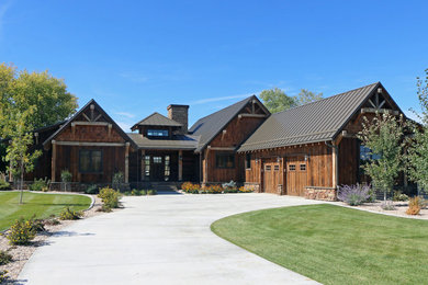 Example of a mountain style exterior home design in Other