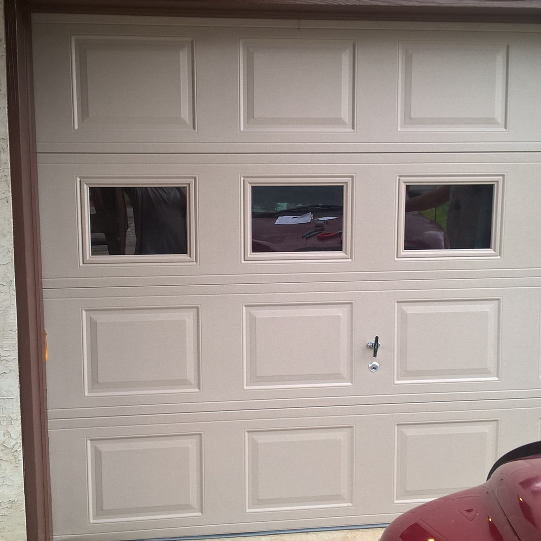 Garage door
