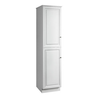 Fresca Oxford Antique White Tall Bathroom Linen Cabinet