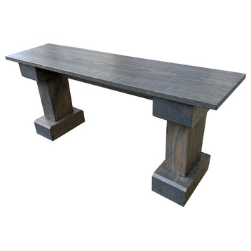 Driftwood Grey Wyoming Bench, 24 Inches