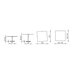 Sonvida Coffee/Side Table Bacher - Coffee Tables