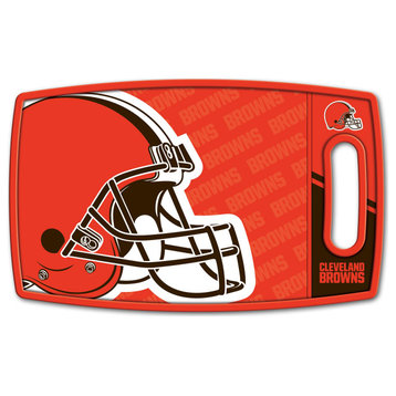 Cleveland Browns Logo Series Cutting Board