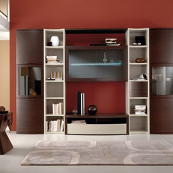Modern Contemporary Entertainment Center Spar Avana 105 - $6,500.00 - Products