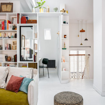 Projet Pigalle : un duplex familial de 120m2 à l’esprit campagne chic