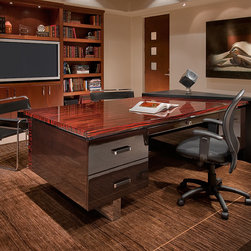 Elegant Custom Desk Design - Home Office Furniture