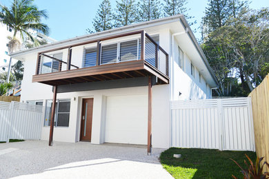 This is an example of a contemporary home design in Townsville.