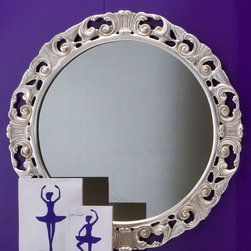 Elle Round Mirror - Wall Mirrors