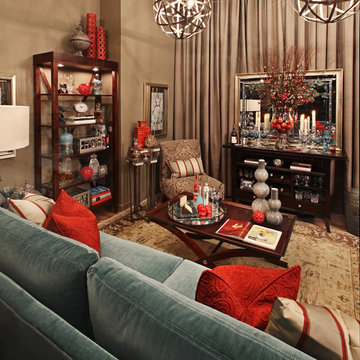 Haute House Ladies Lounge Vignette at Michigan Design Center