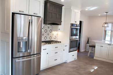 Eclectic kitchen photo in Cleveland