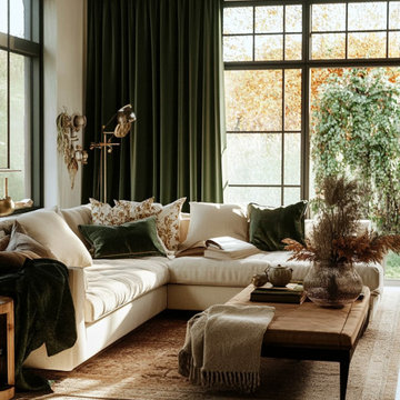 LuxDrape Curtains for Livingroom design