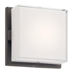 1 Light Bath Vanity by George Kovacs in Sable Bronze Finish - Lighting
