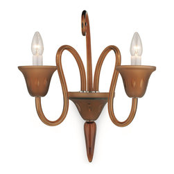 Inviting Home Inc. - Smoky Taupe Crystal Sconce - Wall Sconces