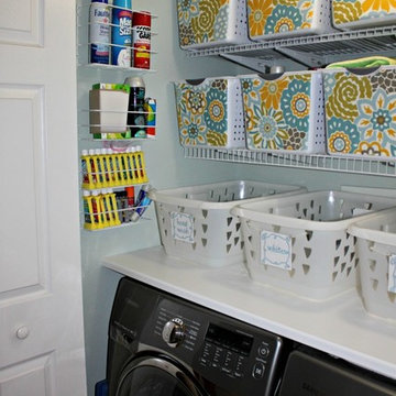 Laundry Closet Storage