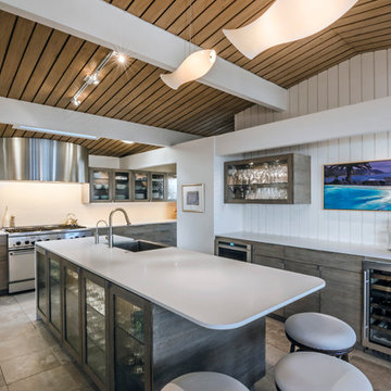 Beach house Kitchen and Outdoor BBQ remodel