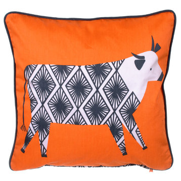 Curious Cows Cushion
