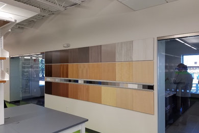 New England Caseworks Display wall