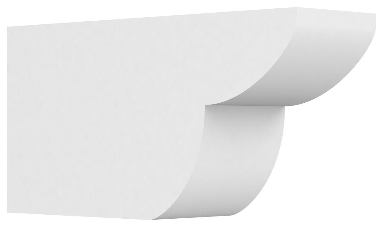 Standard Crestline Architectural Grade PVC Rafter Tail, 6