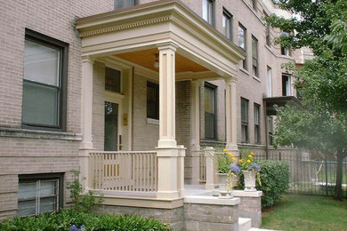 Classic porch idea in Chicago