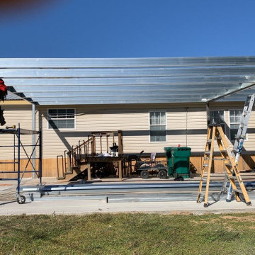 Metal Carport Addition