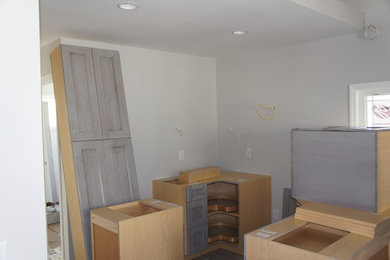 Inspiration for a coastal home design remodel in Other
