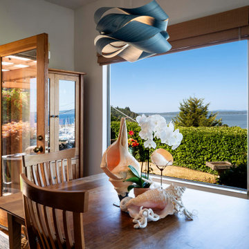 Organic Transitional Clifftop Home