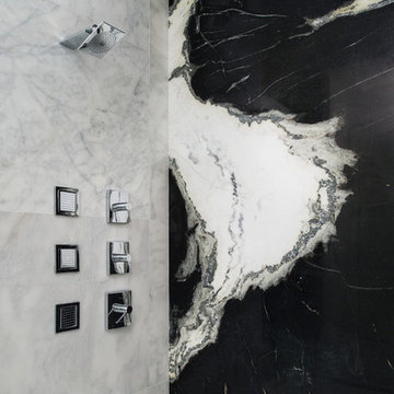 Panda Marble in Shower