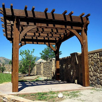 12' x 14' Oversize DIY Timber Frame Pergola