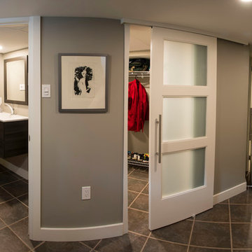Basement makeover to sauna spa spectacular