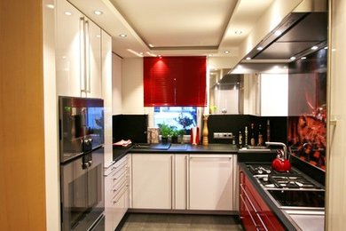Photo of a contemporary kitchen in Nuremberg.